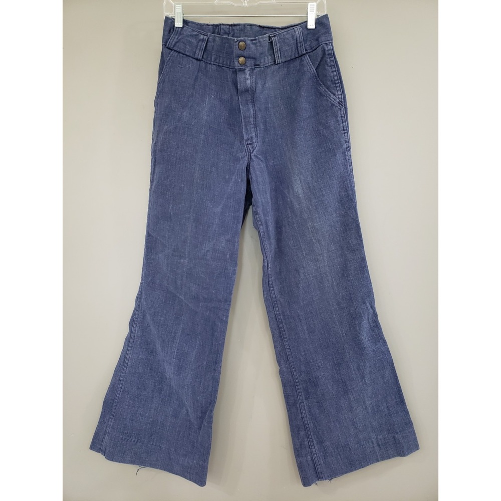 VINTAGE 70S SHELBY GRUBB JEANS CORDS BELLBOTTOMS CORDUROY HIPPIE